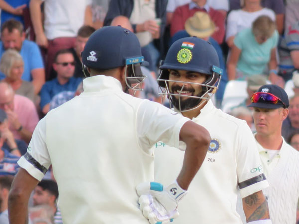 As mark of respect to Vajpayee, Indian players sport black armbands As mark of respect to Vajpayee, Indian players sport black armbands