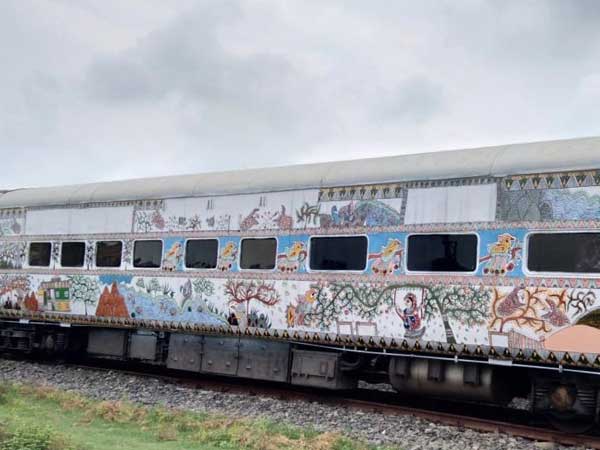 How Mithila Painting is done