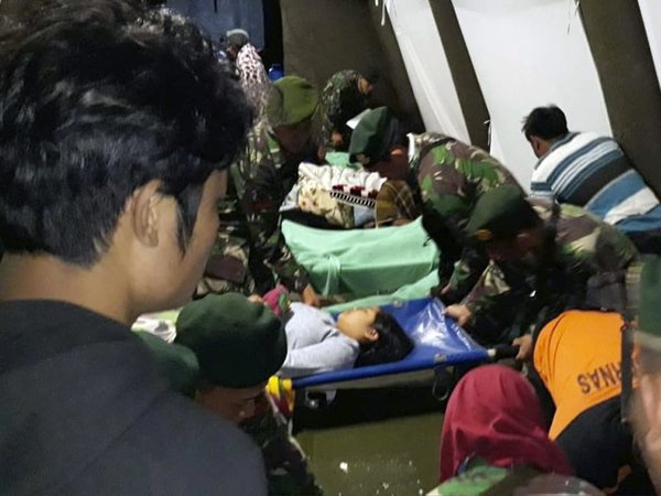 Makeshift hospital