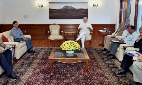 File photo of PM Modi during previous talks on Indus Water treaty File photo of PM Modi during previous talks on Indus Water treaty