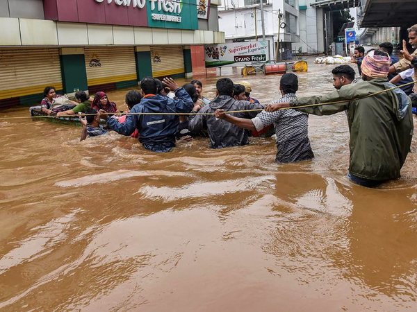 Heavy rainfall in Kochi