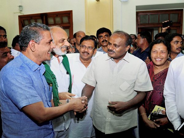 Meeting with the farmer
