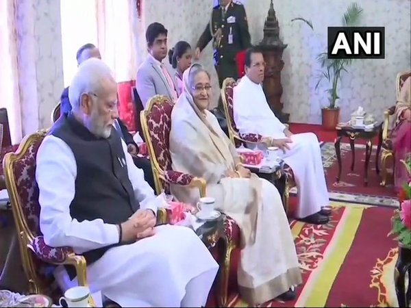 BIMSTEC leaders including Narendra Modi, Sheikh Hasina meet Nepal President Bidhya Devi Bhandari in Kathmandu. BIMSTEC leaders including Narendra Modi, Sheikh Hasina meet Nepal President Bidhya Devi Bhandari in Kathmandu.