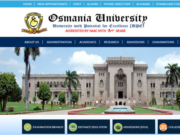 Osmania University UG degree result 2018 date, how to check results Osmania University UG degree result 2018 date, how to check results
