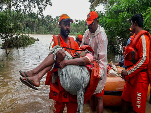 Relief and rescue operations in Kerala