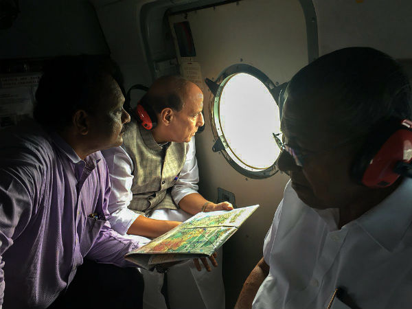 Rajnath Singh announces Rs 100 crore immediate assistance for affected areas