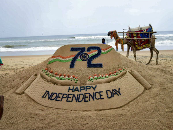 Sudarsan Pattnaik's beautiful sand tribute