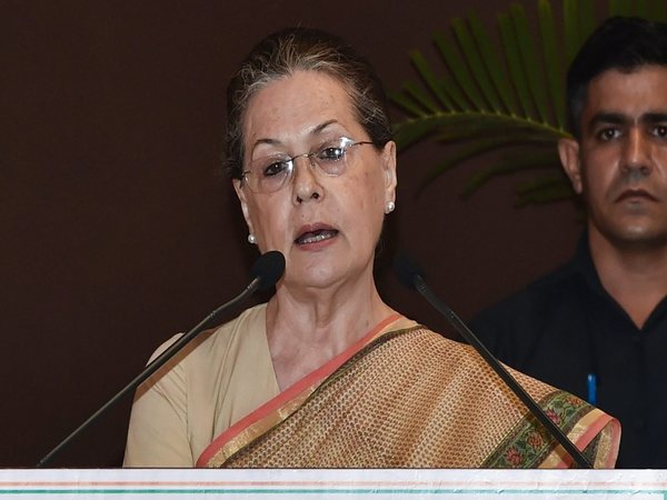 Former Congress president Sonia Gandhi speaks during Rajiv Gandhi National Sadbhavana Award ceremony. Photo credit: PTI Former Congress president Sonia Gandhi speaks during Rajiv Gandhi National Sadbhavana Award ceremony. Photo credit: PTI