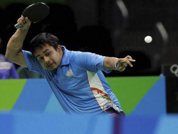 Indian table tennis player Soumyajit Ghosh. PTI file photo Indian table tennis player Soumyajit Ghosh. PTI file photo