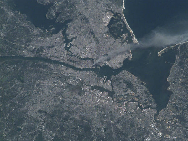 After two planes crashed into towers of World Trade Center