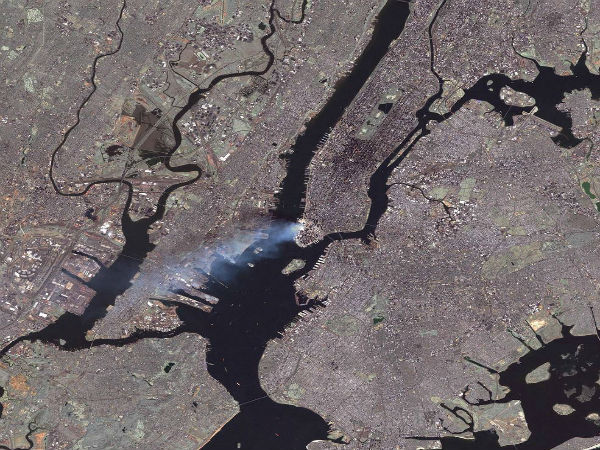 Aftermath of World Trade Center attack
