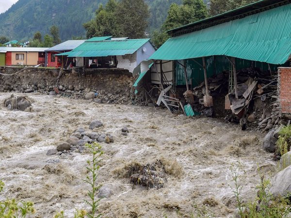 Damage and destruction cause after a cloudburst, in Kullu. PTI file photo Damage and destruction cause after a cloudburst, in Kullu. PTI file photo