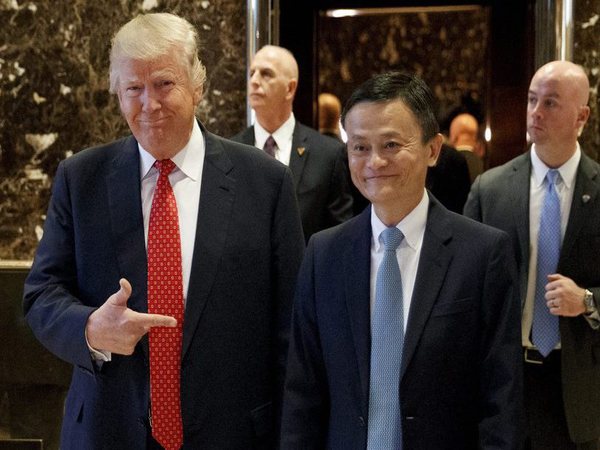 Jack Ma With Donald Trump