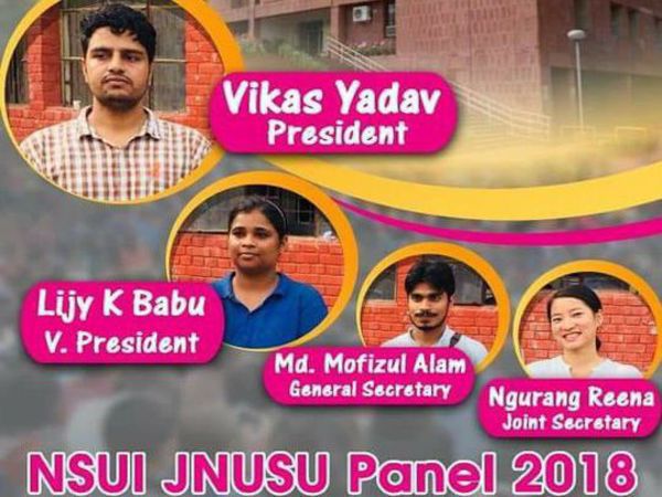 NSUI candidates: