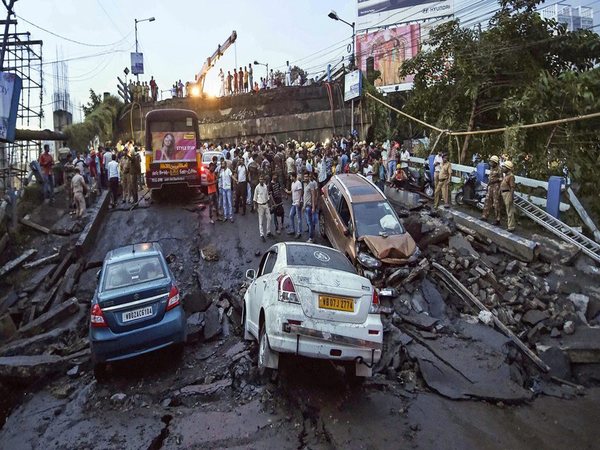 Majerhat bridge in south Kolkata collapsed on Sep 4