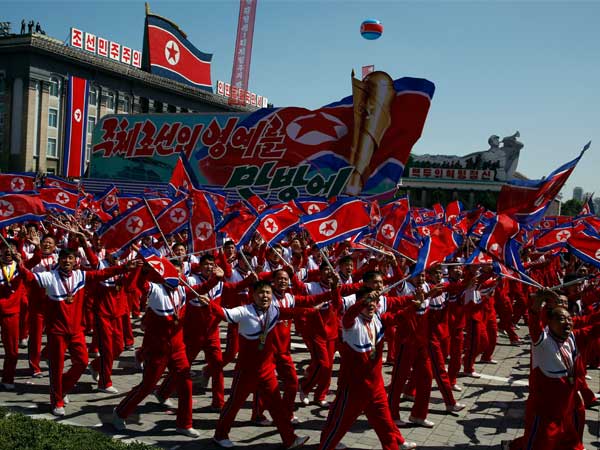 N-Korea stages huge parade, holds back advanced missiles N-Korea stages huge parade, holds back advanced missiles