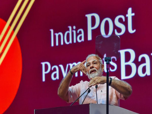 PM Modi at the launch of IPPB services in New Delhi. PTI photo PM Modi at the launch of IPPB services in New Delhi. PTI photo
