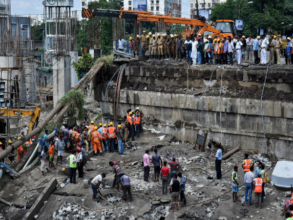 Majerhat bridge, believed to be more than 40 years old Majerhat bridge, believed to be more than 40 years old