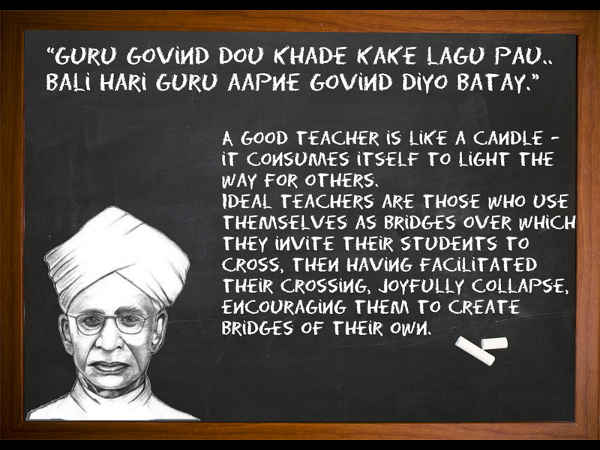 Teachers' Day: A tribute to Dr. Radhakrishnan