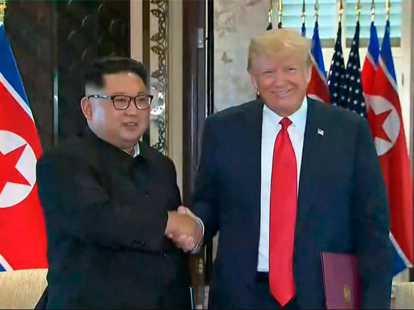 File photo of Trump-Kim meeting in June