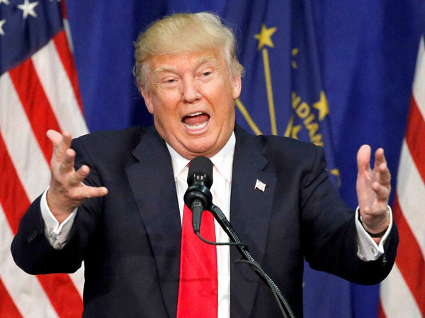 US President Donald Trump