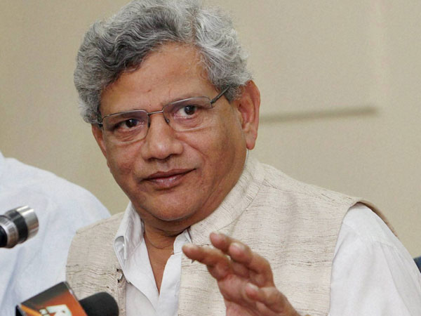 Sitaram Yechury calls PM Modi government anti-farmer Sitaram Yechury calls PM Modi government anti-farmer