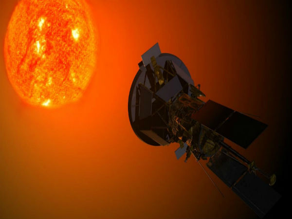 Image captured by WISPR instrument