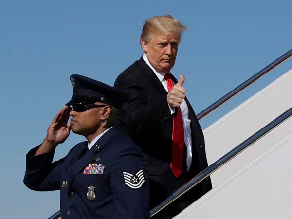 US President Donald Trump