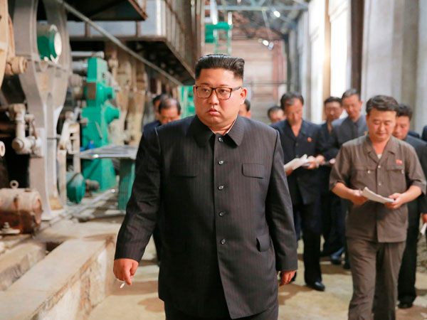 North Korean president Kim Jong Un North Korean president Kim Jong Un