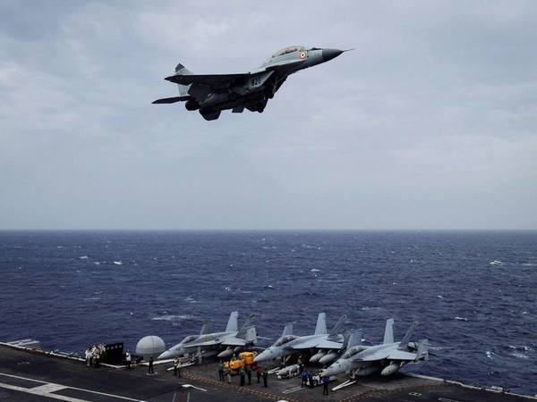 Indian Air Force's MIG-29K Fulcrum
