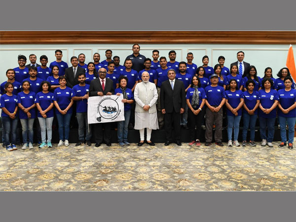 PM interacts with with 'Mission Gange' team