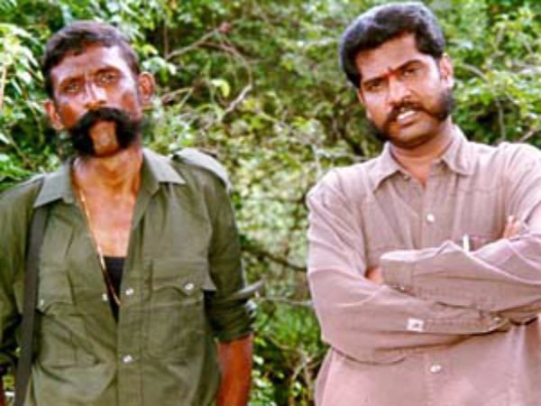 Nakkheeran with forest brigand Veerapppan