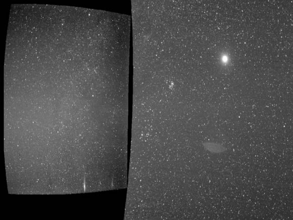 Parker solar probe looks back at home