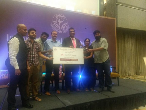 Winners of Quiz. Photo credit Coffee Board twitter handle Winners of Quiz. Photo credit Coffee Board twitter handle