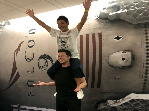 Japan Space tourist Yusaku Maezawa Japan Space tourist Yusaku Maezawa