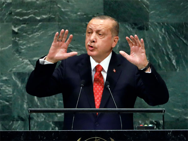 Turkey president Recep Tayyip Erdogan