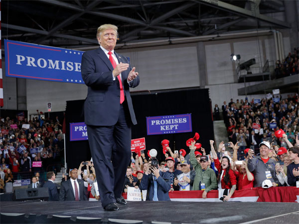 US president Donald Trump