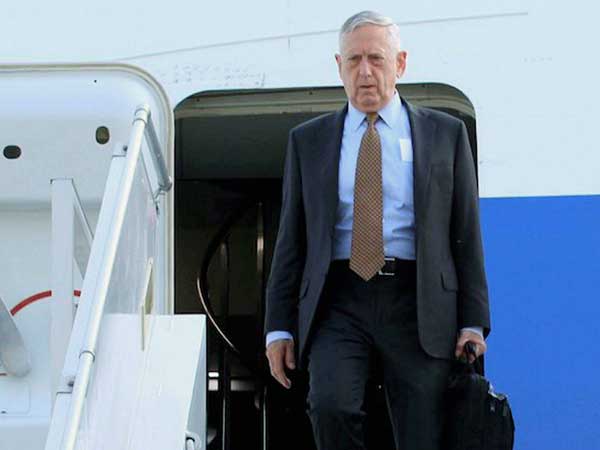 US Defence Secretary Jim Mattis US Defence Secretary Jim Mattis