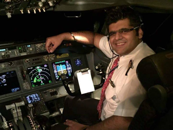 Indian pilot Bhavye Suneja leading the flight Indian pilot Bhavye Suneja leading the flight