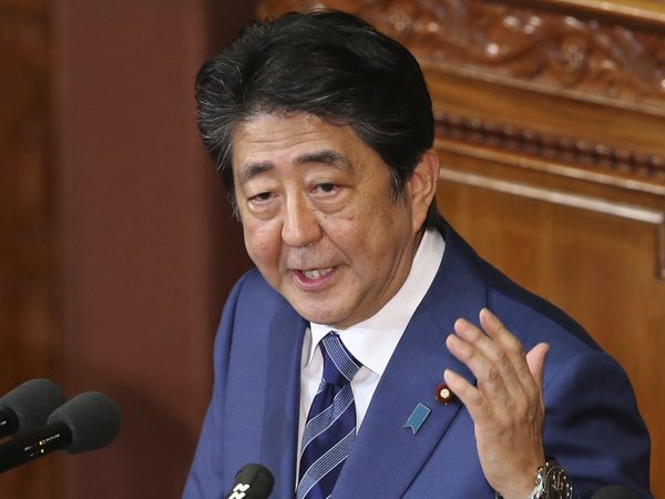 Japanese Prime Minister Shinzo Abe Japanese Prime Minister Shinzo Abe