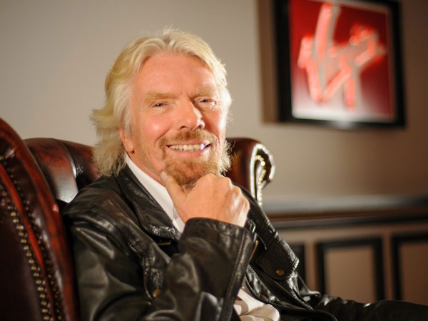 British entrepreneur Richard Branson