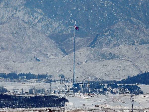 Demilitarized zone near the border village of Panmunjom