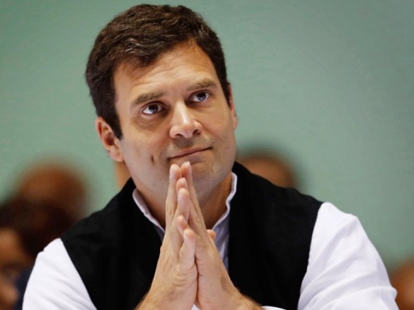 Rahul Gandhi greets nation on Diwali