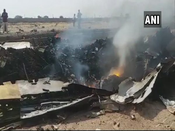 IAFs trainee aircraft crashes in Telangana, pilot injured IAFs trainee aircraft crashes in Telangana, pilot injured
