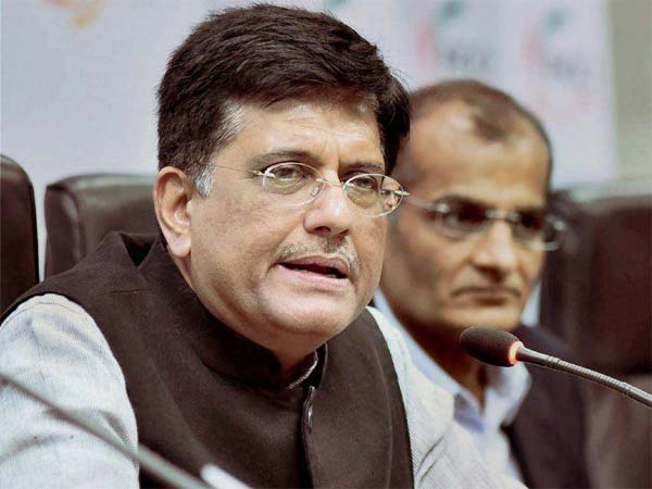 Union Railway Minister Piyush Goyal