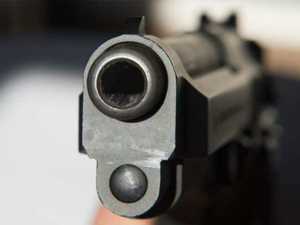 Robbed at gun point