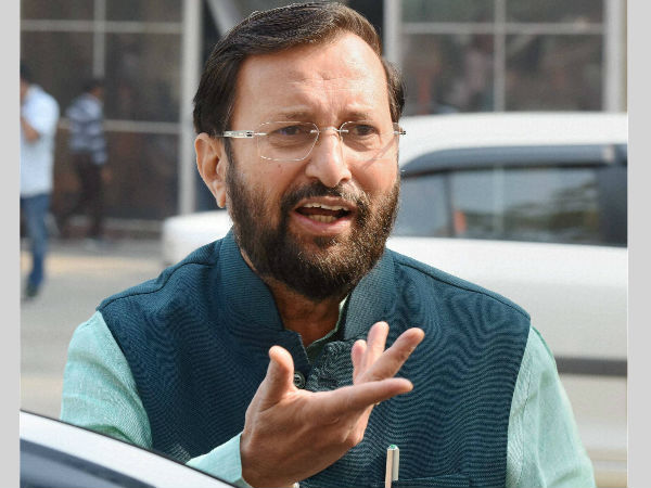 Union HRD Minister Prakash Javadekar