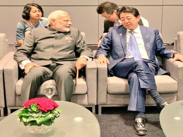 PM Modi with with Japan PM Shinzo Abe PM Modi with with Japan PM Shinzo Abe