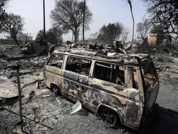 A wildfire-ravaged property is seen Monday, Nov. 12, 2018, in Malibu, Calif. Los Angeles County Fire Chief Daryl Osby says he expects further damage assessments to show that hundreds more homes have been lost on top of the 370 already counted as lost in Southern Californias huge wildfires. AP/PTI photo A wildfire-ravaged property is seen Monday, Nov. 12, 2018, in Malibu, Calif. Los Angeles County Fire Chief Daryl Osby says he expects further damage assessments to show that hundreds more homes have been lost on top of the 370 already counted as lost in Southern Californias huge wildfires. AP/PTI photo