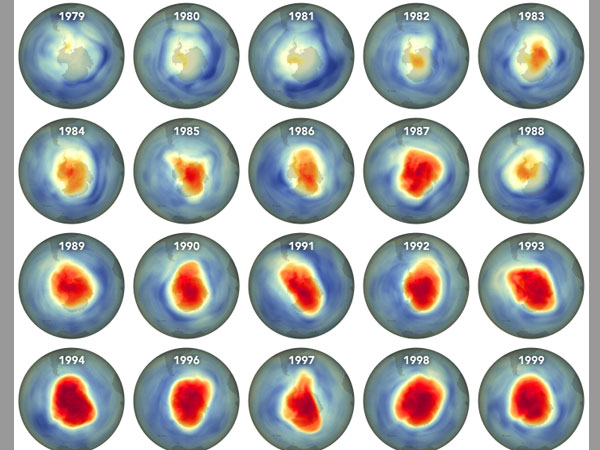 State of Ozone hole State of Ozone hole